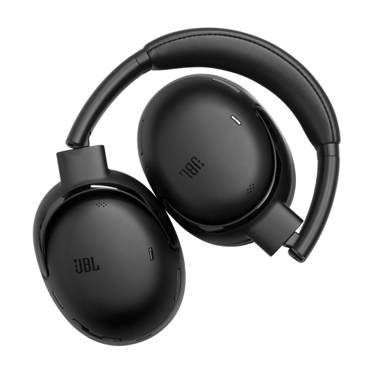JBL Tour One M3 - Black - Wireless over-ear Noise Cancelling headphones - Top